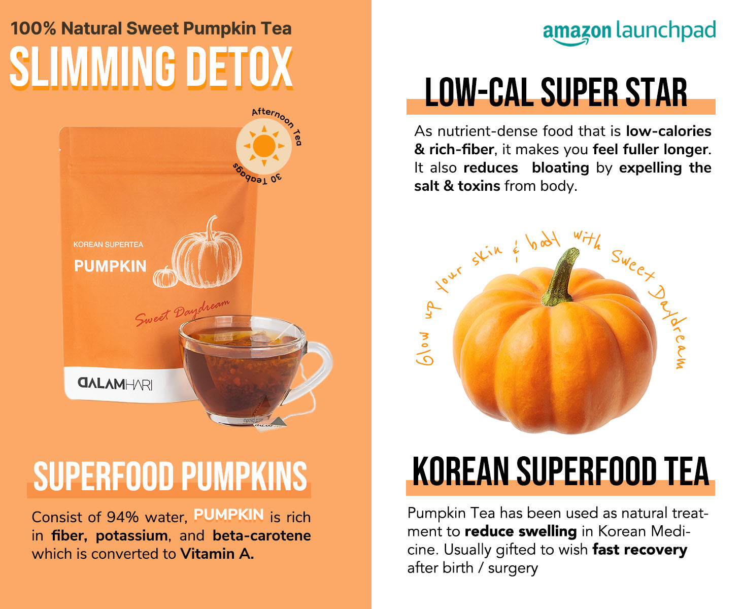 Feature of Korean Pumpkin Tea