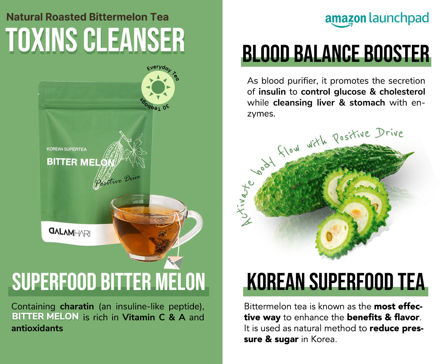 Feature of Korean Bitter Melon Tea