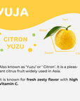 Feature of Citron Yuja Fruit