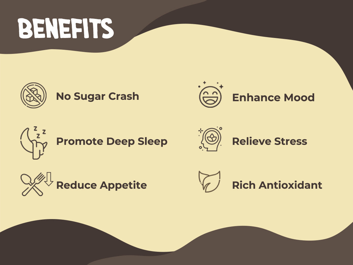 6 Benefits of Black Sesame & Cacao Latte