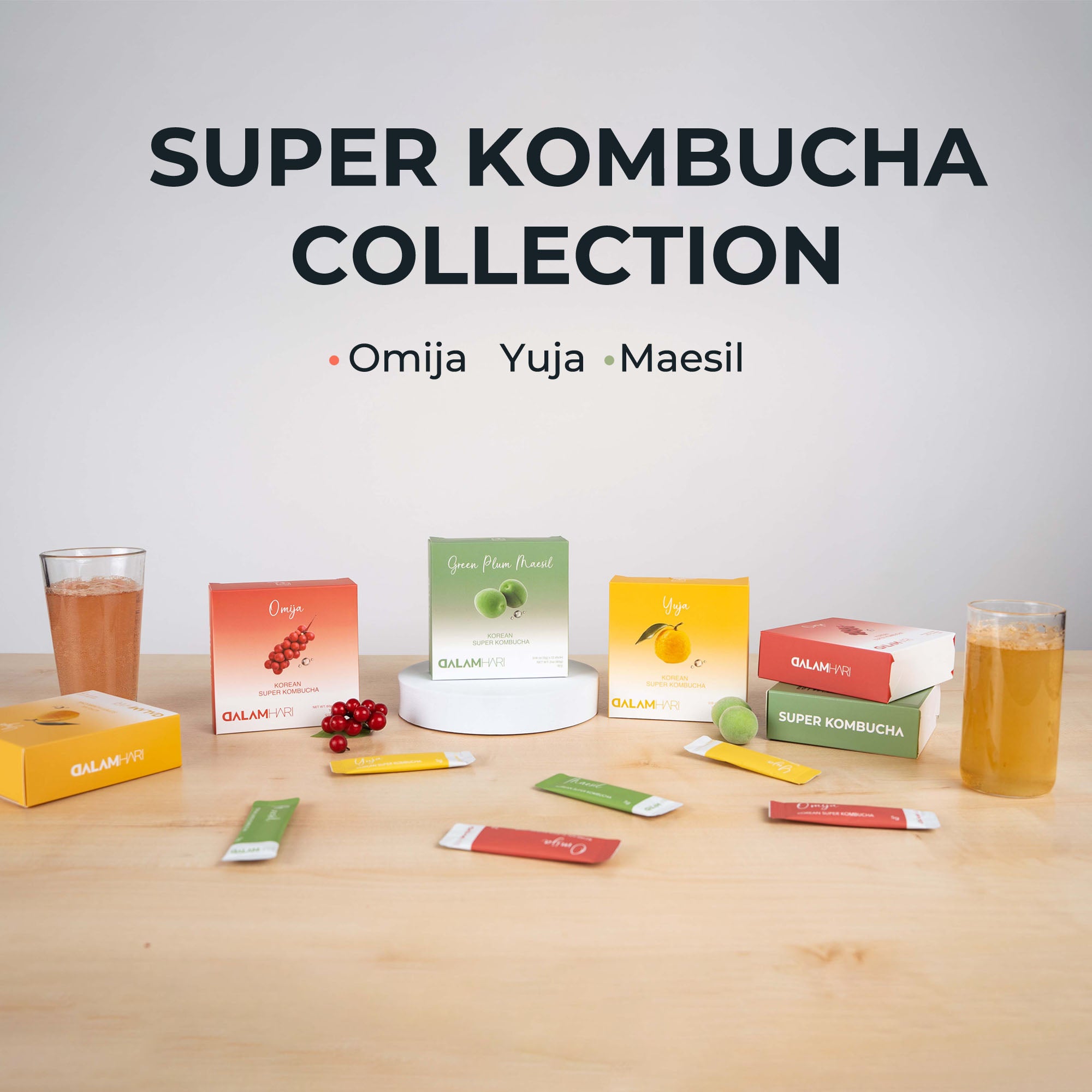 Korean Super Kombucha | Green Plum Maesil 20T