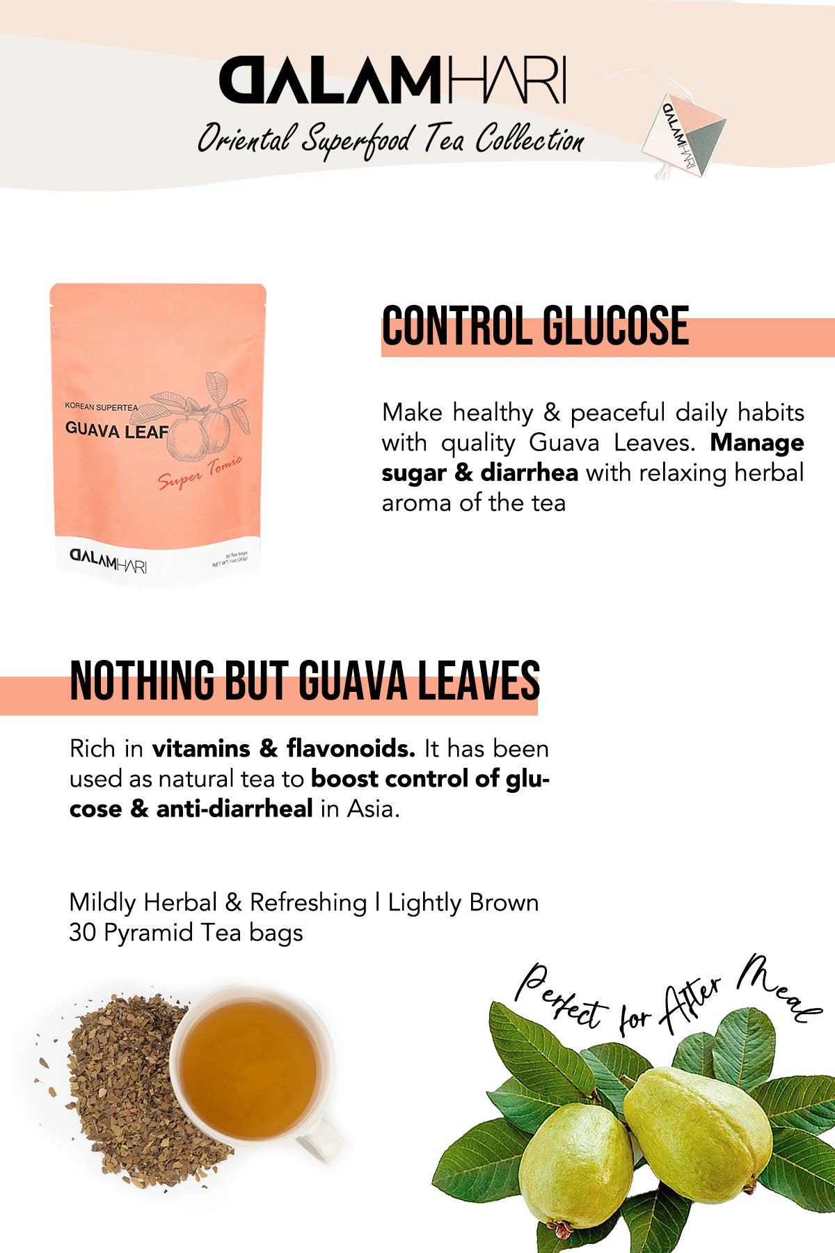 Feature of Guava Leaf Tea