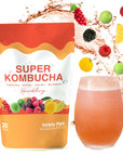 Korean Super Kombucha | Variety Pack 20T l Schisandra Berry, Citron Yuzu, Green Plum Maesil Black Raspberry