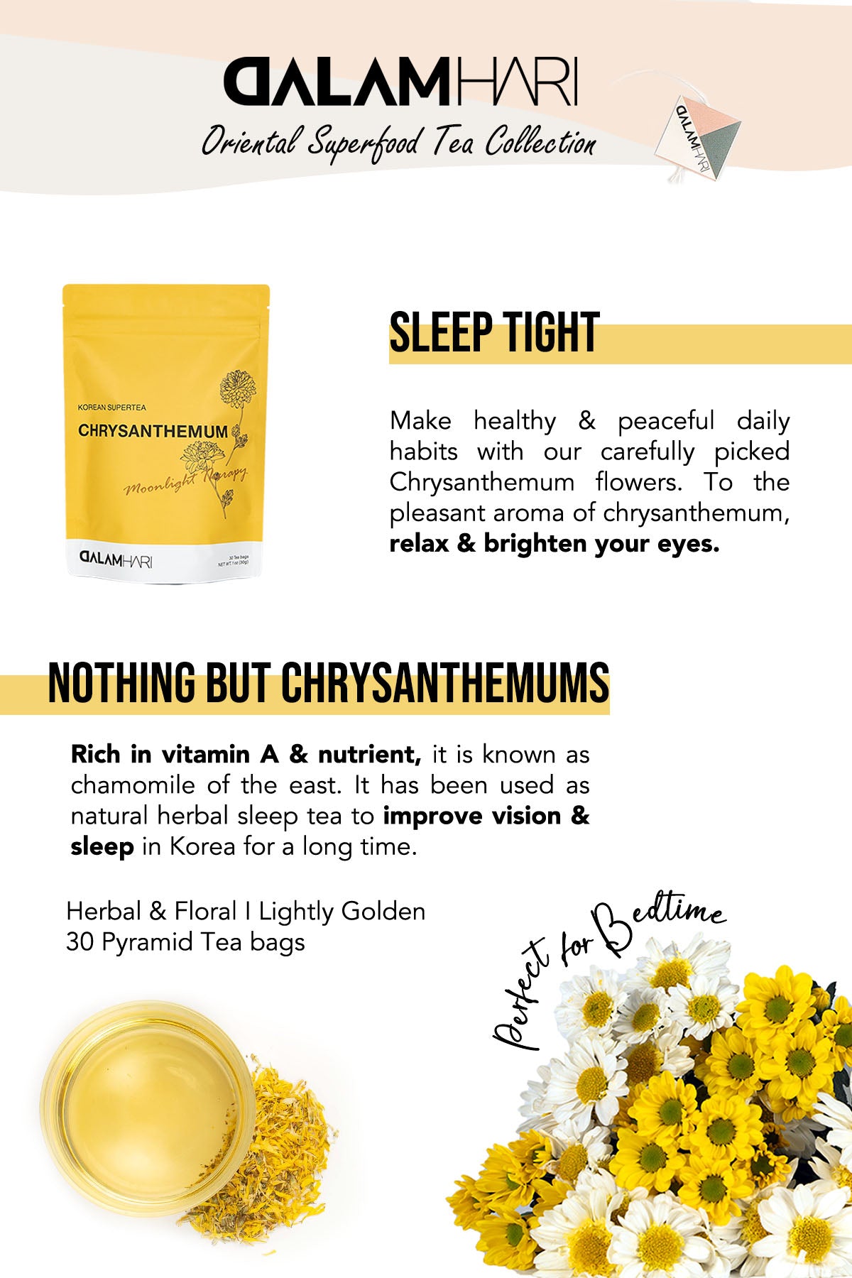Benefits of Korean Chrysanthemum Tea