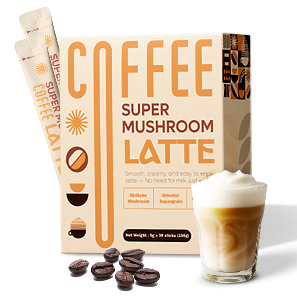 Super Mushroom Coffee Latte 30T | Sunshine Latte