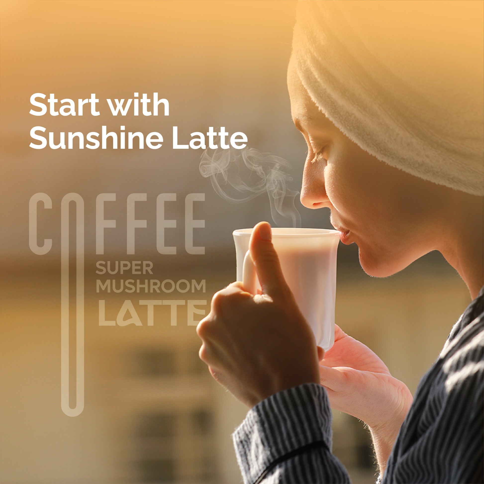 Super Mushroom Coffee Latte 30T | Sunshine Latte