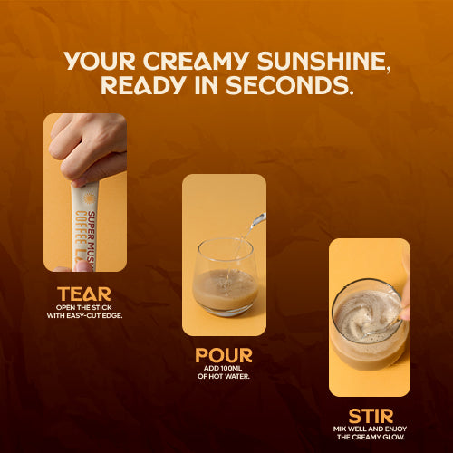 Super Mushroom Coffee Latte 30T | Sunshine Latte
