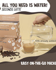 Korean Black Sesame &amp; Cacao Latte Powder