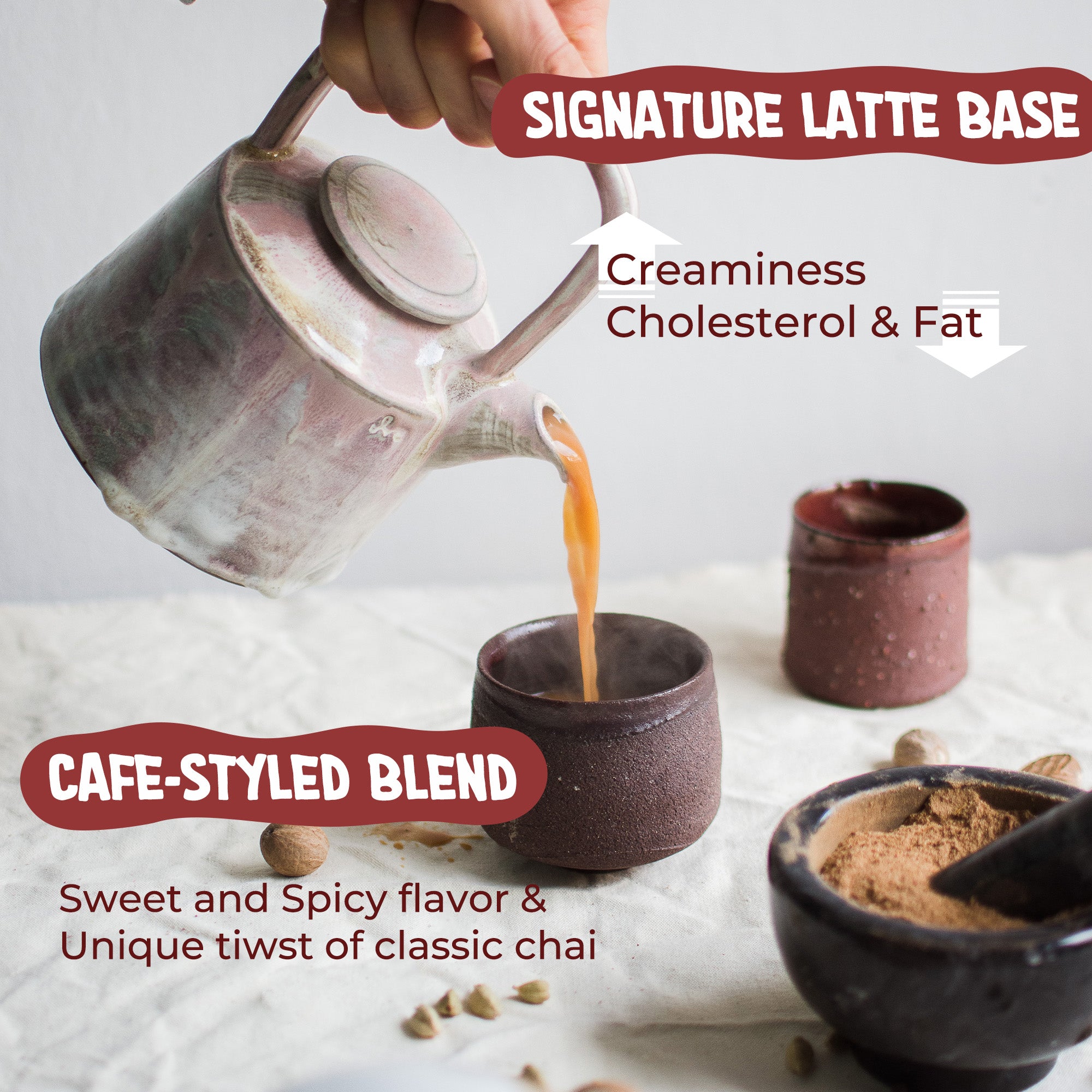 Featureo of Korean Super Chai Latte Powder with Jujube &amp;amp; Ginger