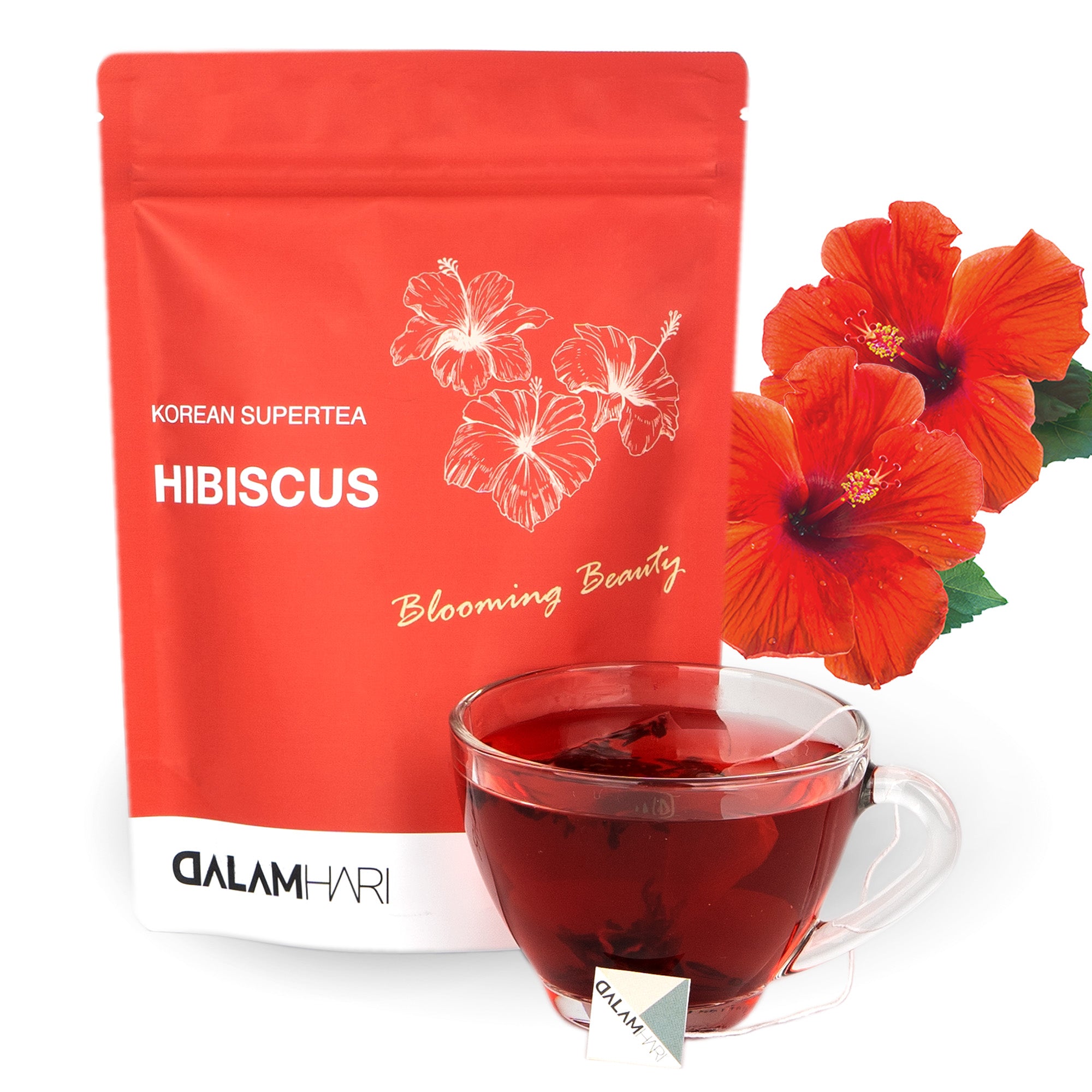 Korean Red Hibiscus Tea(30 tea bags)