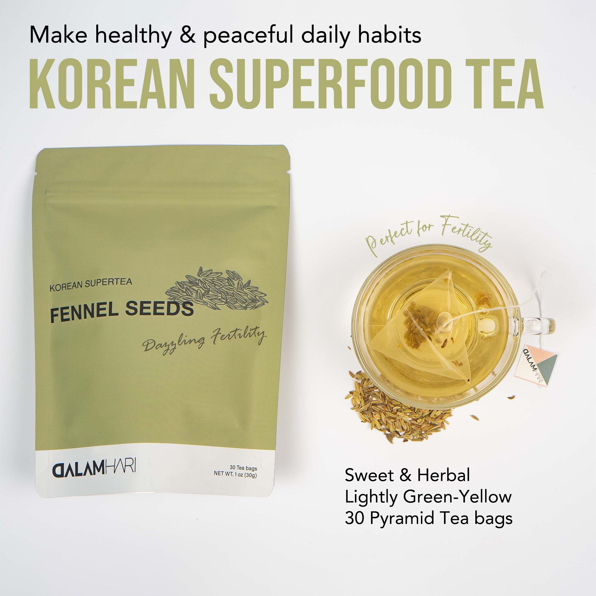 Korean Fennel Seed Tea