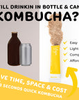 Yuja(Citron Yuzu) Kombucha Powder & Drink