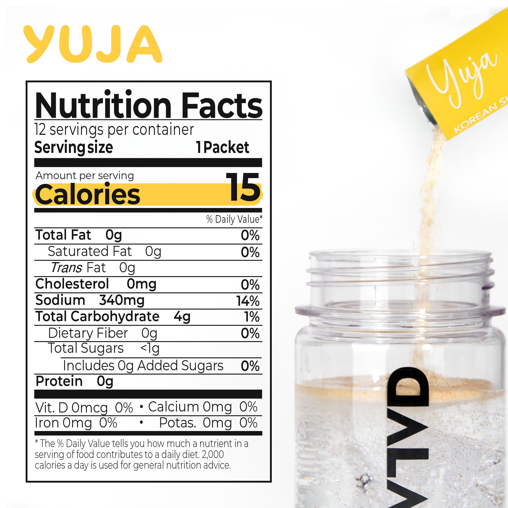 Yuja(Citron Yuzu) Kombucha Powder Ingredient