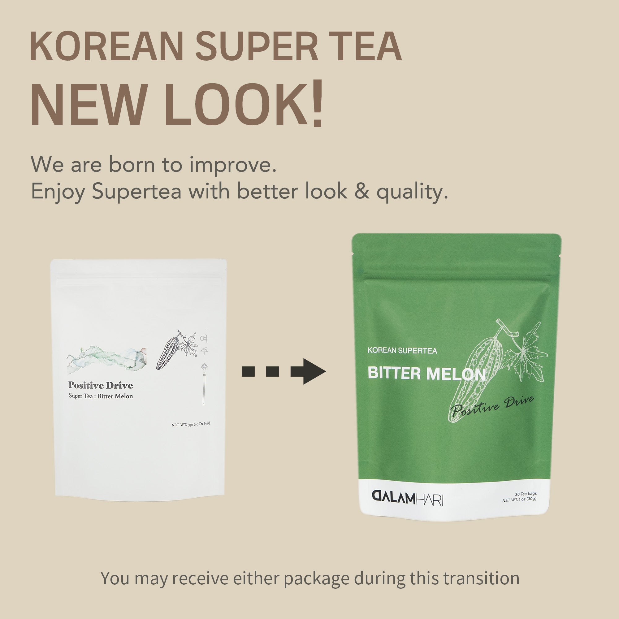 Korean Bitter Melon Tea